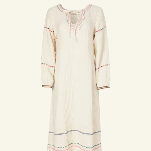 Embroidered Tunic Dress - Picture 6 of 7